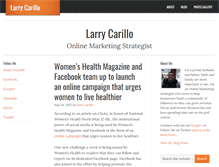 Tablet Screenshot of larrycarillo.net